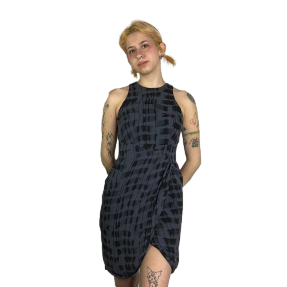La Fée  Verte Open Back Midi Dress size Small